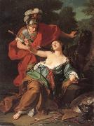 Giuseppe Bottani Armida's Attempt to Kill Herself china oil painting reproduction